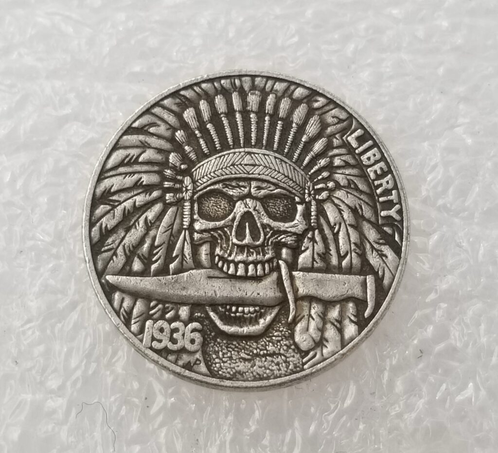 Inicio TodoPrecio.com 40 Medalla Indio Calavera | Búfalo Calavera