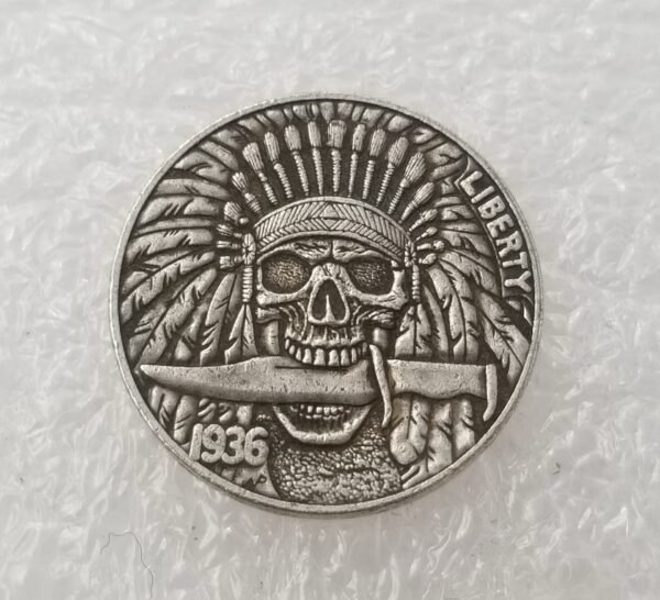 Medalla Indio Calavera | Búfalo Calavera