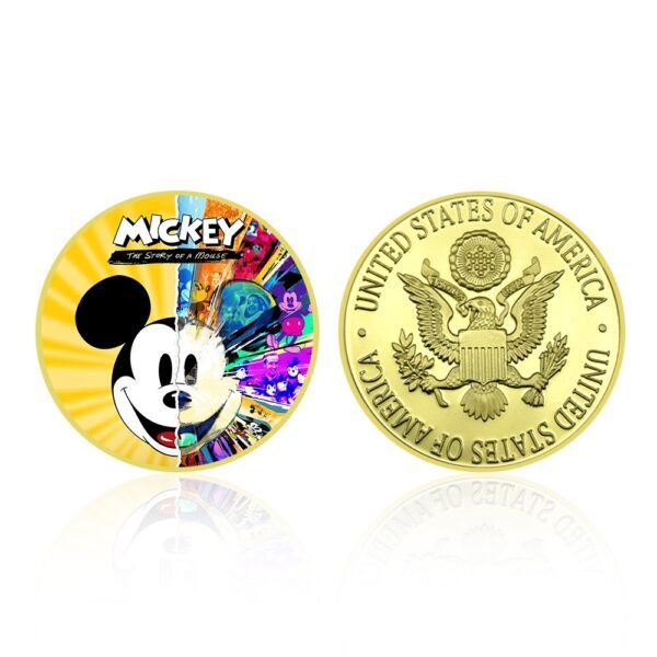 Souvenir Mickey Mouse Dorado