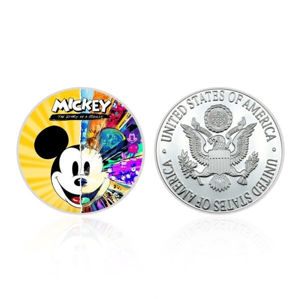 Souvenir Mickey Mouse Plateada