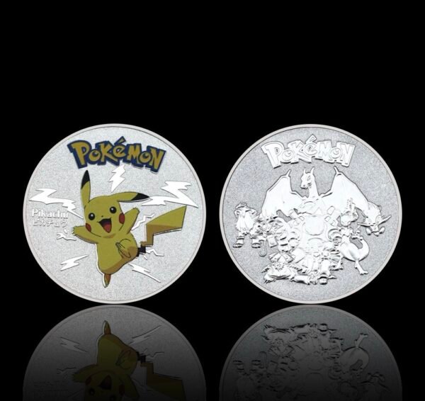 Token Pikachu Plateado
