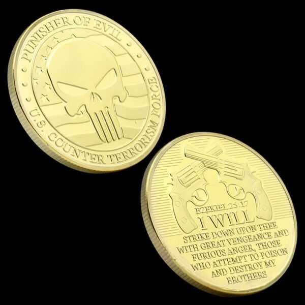 Token Punisher of Evil Ezekiel 25:17 Dorada