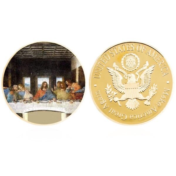 Token Ultimate Cena Leonardo Da Vinci Metal 40mm
