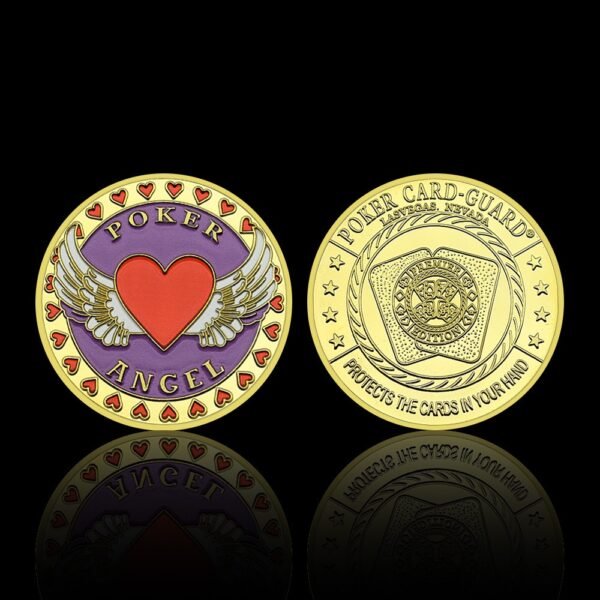 Token Ficha Las Vegas Corazón Poker Ángel ❤️