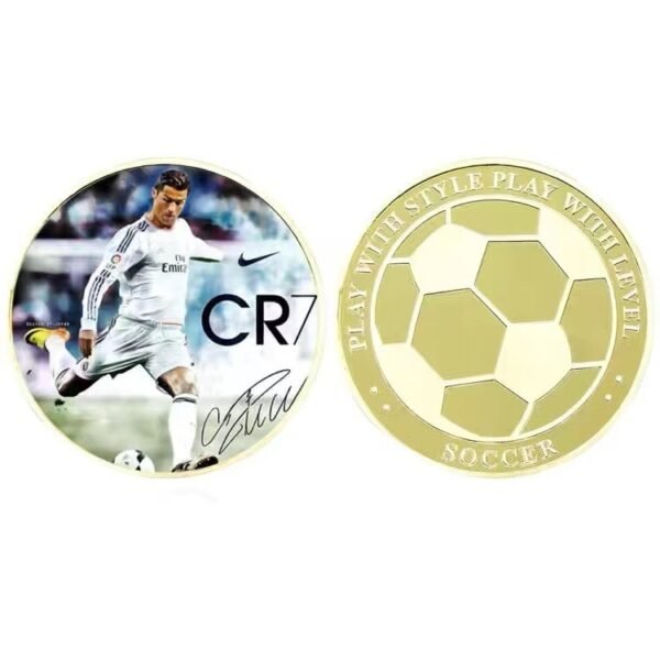 Token CR7 Metálico 40mm 30gr Real Madrid
