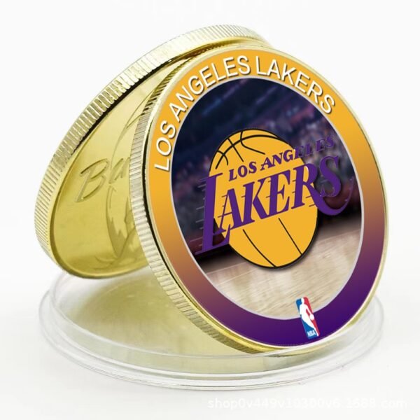 Token NBA Los Ángeles Lakers Metálico 40mm