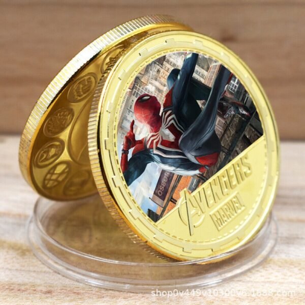 Ficha Token Spiderman Avengers 1 Onza 40mm