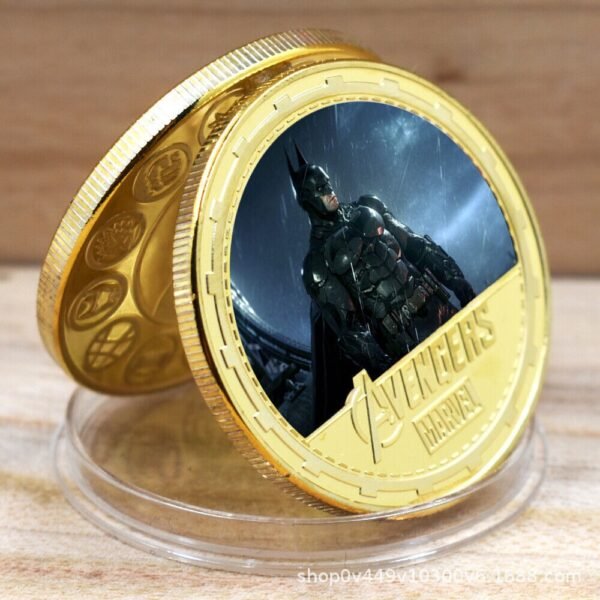 Token Batman Avengers Dorado 40MM 1 Onza