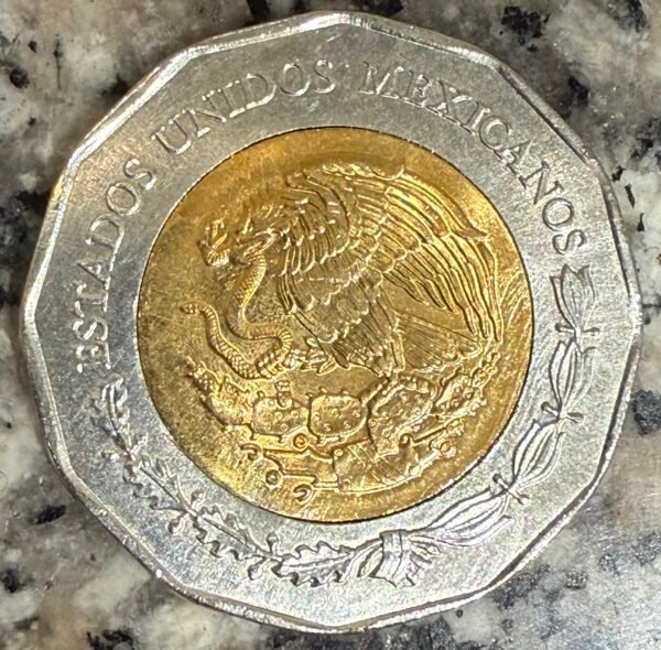 $20 Pesos 500 Años de la Fundación Colima  2023 | ERROR | UNC - Image 6