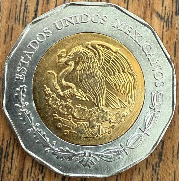$20 Pesos 500 Años de la Fundación Colima  2023 | ERROR | UNC - Image 4