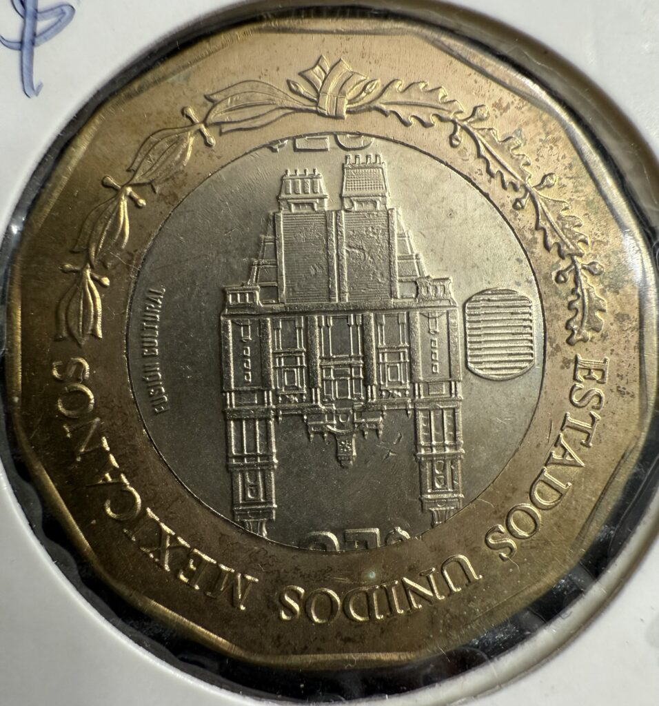 Inicio TodoPrecio.com 22 $20 Pesos 500 Años de Memoria Histórica México-Tenochtitlán Año 2021 | ERROR | UNC