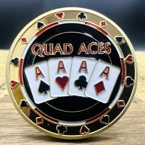 Medalla Ficha Token Casino Las Vegas Poker de Ases