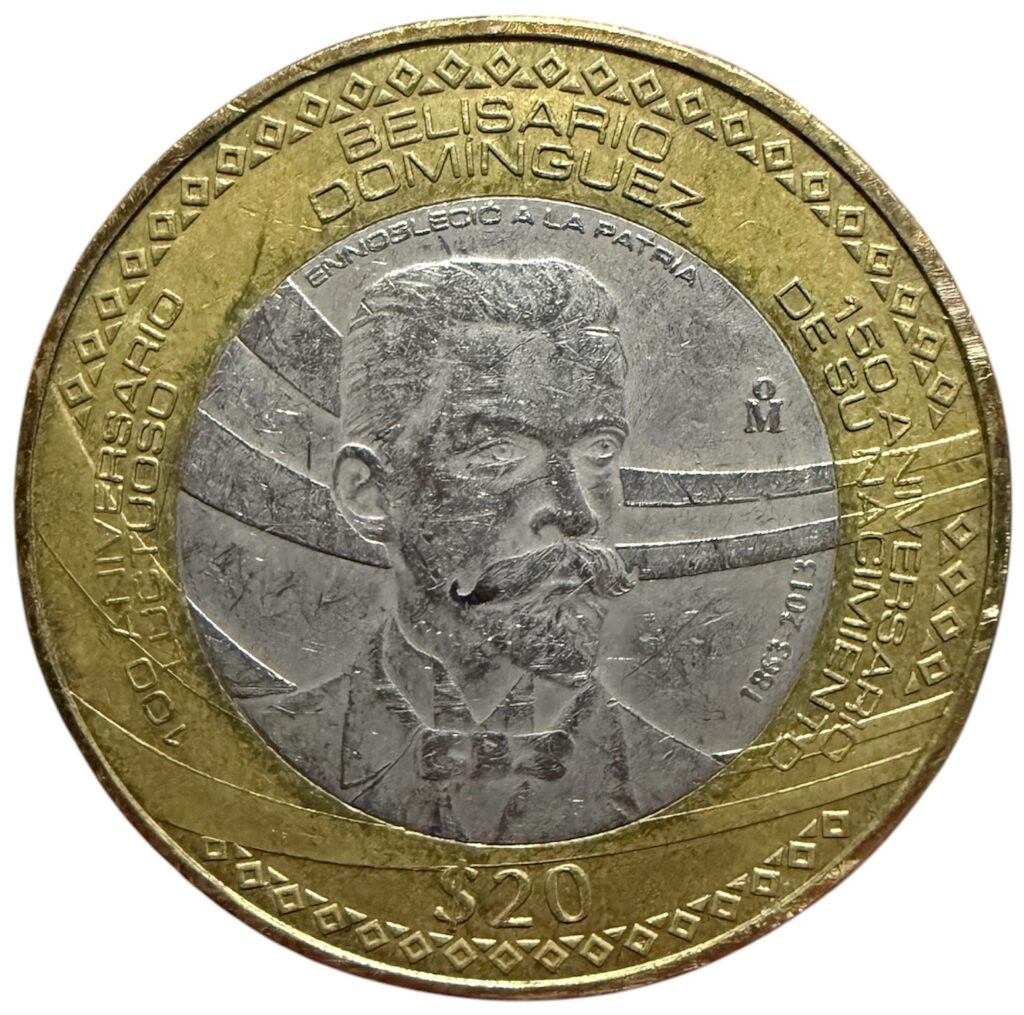 Inicio TodoPrecio.com 16 $20 Pesos Conmemorativa Belisario Domínguez 2013