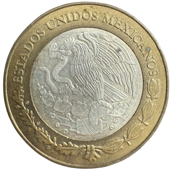 Moneda 100 Pesos Zacatecas 2003 Plata .925 | Primera Fase Estados - Image 2