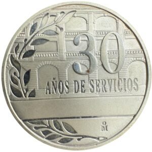 1 Onza Plata .999 30 Años de Servicios Secretaría de Educación Pública Mo.