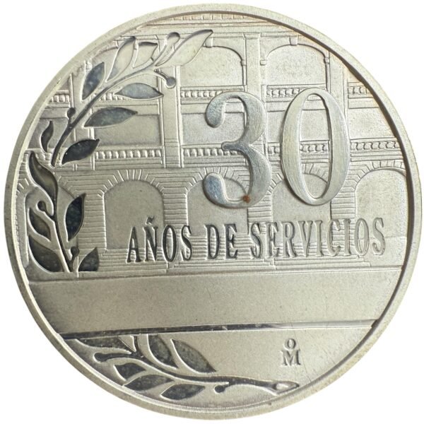 1 Onza Plata .999 30 Años de Servicios Secretaría de Educación Pública Mo.