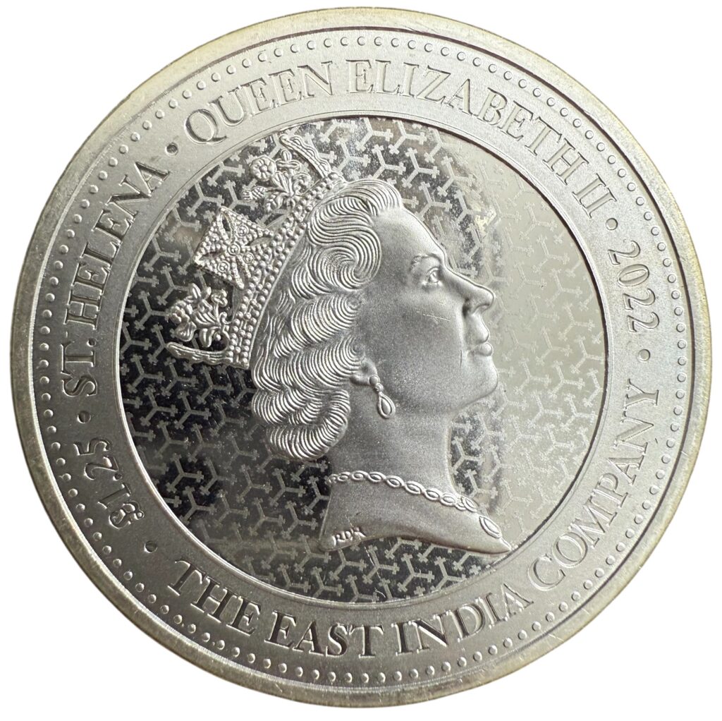 Inicio TodoPrecio.com 18 1.25 Onzas Plata .999 Guinea 2022 Reina Elizabeth ll