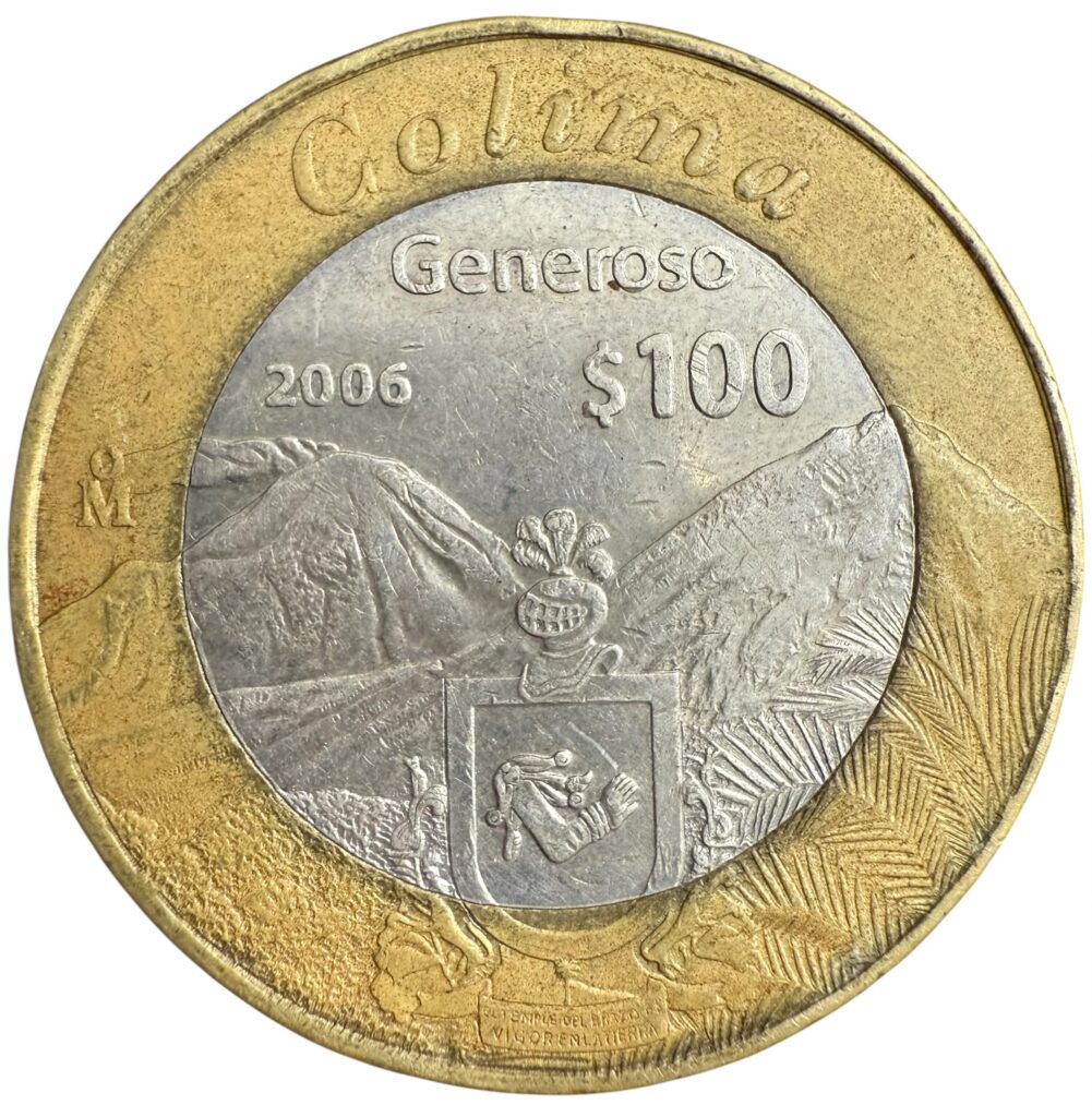 Inicio TodoPrecio.com 16 100 Pesos Colima Generoso 2006 Segunda Fase Plata .925