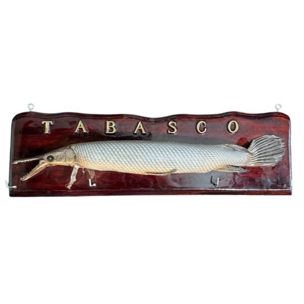 Recuerdo Souvenir Cuadro de Tabasco México Pejelagarto 45cm - Image 4