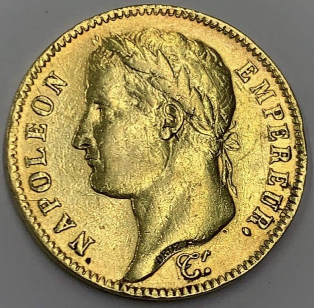 Inicio TodoPrecio.com 49 40 Francos Oro 1812 A Emperador Napoleón