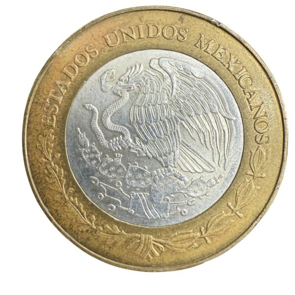100 Pesos Aguascalientes 2005 Primer Fase Plata .925 - Image 2