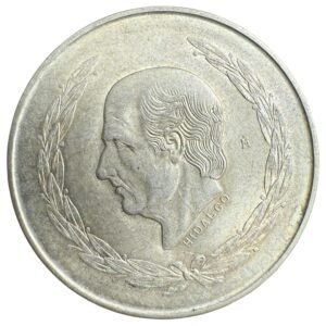 $5 Hidalgo Laurel 1951 Plata .720 27.8 gr