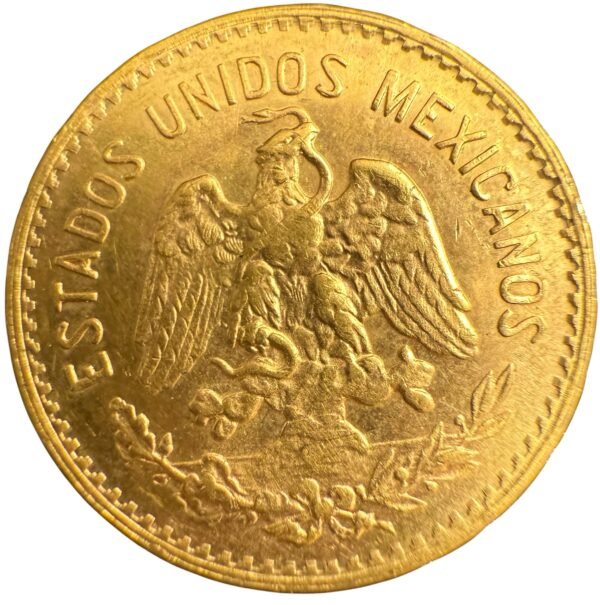 $5 Pesos Oro Ley .900 Hidalgo 1955 - Image 2