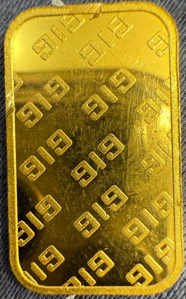 Barra de Oro Puro 999.9 Global Intergold 5 Gramos NMR Melt Assayer - Image 2