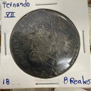 8 Reales Fernando Vll Plata