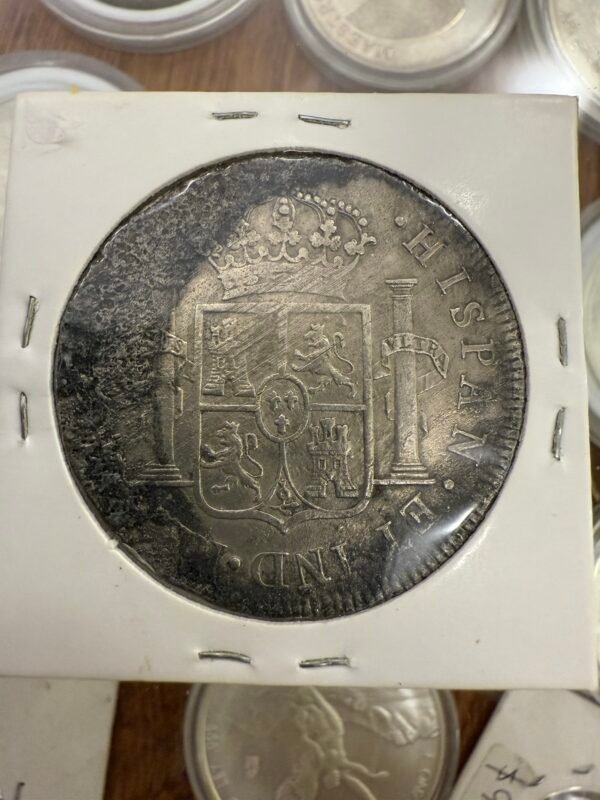 8 Reales Fernando Vll Plata - Image 2