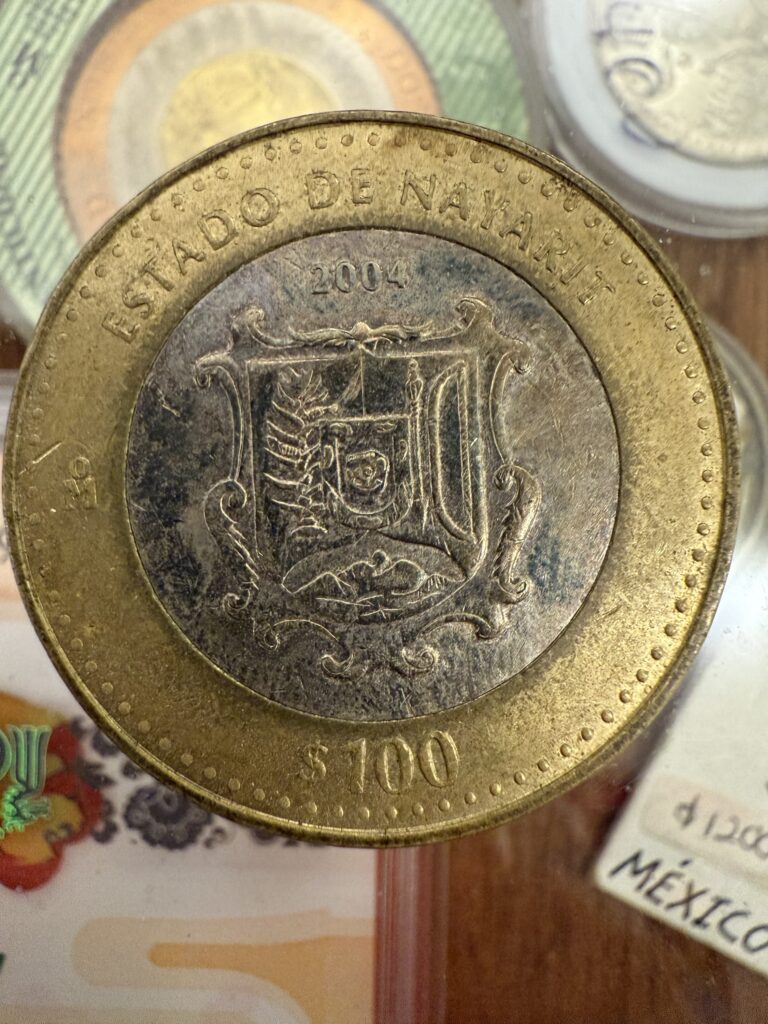 Inicio TodoPrecio.com 38 100 Pesos Nayarit 2004 Primera Fase Centro de Plata 925