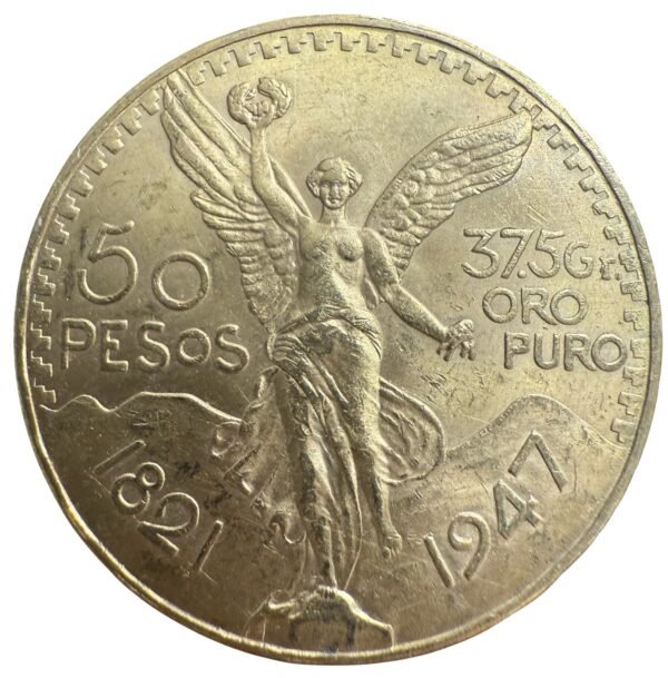 Centenario de Oro 1947 – 50 Pesos Ley .900 Mo