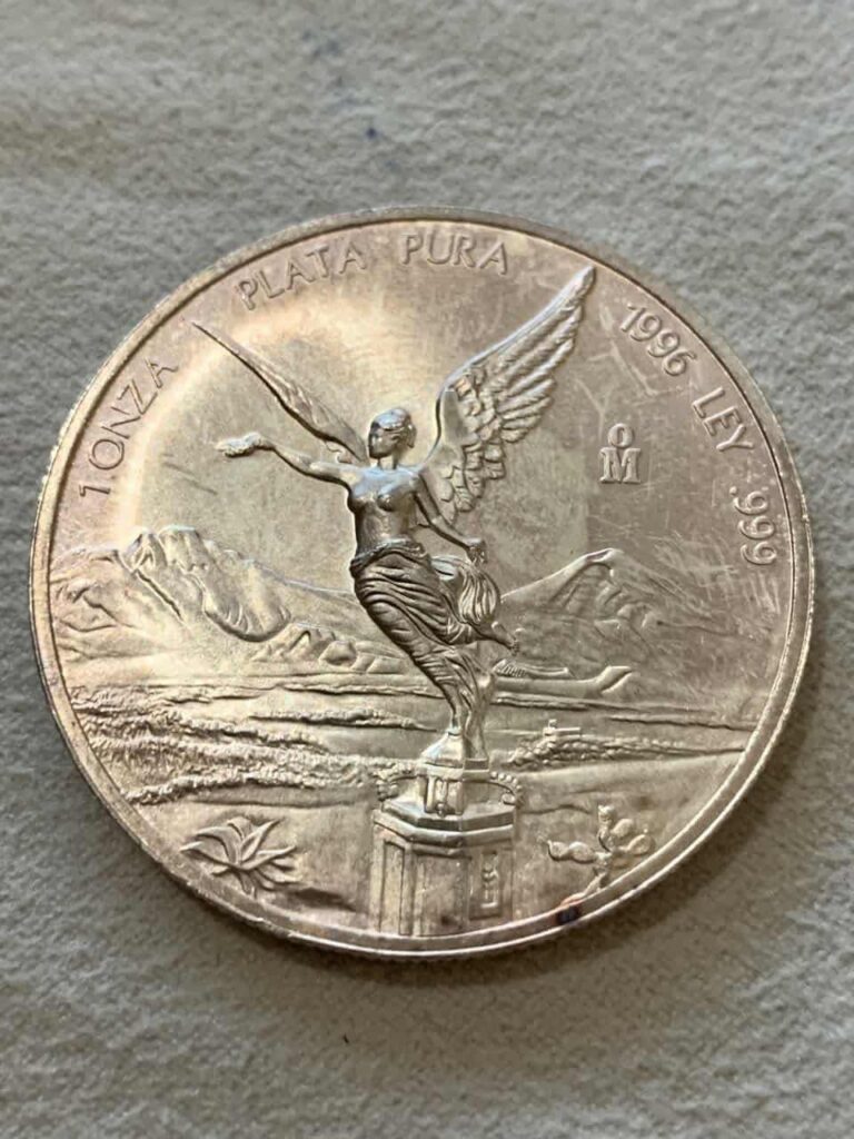 Inicio TodoPrecio.com 22 Onza Libertad 1996 Plata Pura .999 UNC