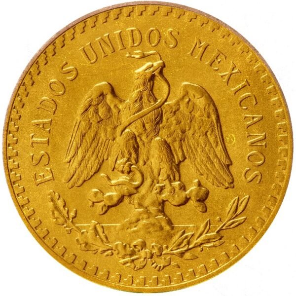 $2 Dos Pesos Oro 1945 Mo. México Ley .900 21.6K - Image 2