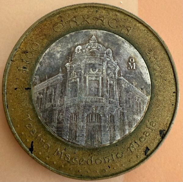 $100 Pesos Oaxaca Segunda Fase Plata .925