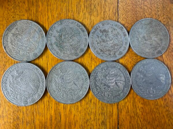 Set Completo 1971-1978 Cinco Pesos Vicente Guerrero - Image 4