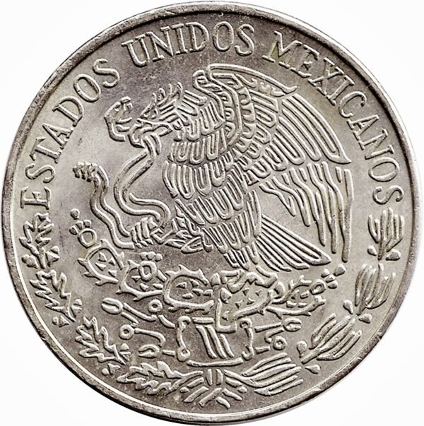 5 Pesos Vicente Guerrero 1971-1978 Níquel - Image 2