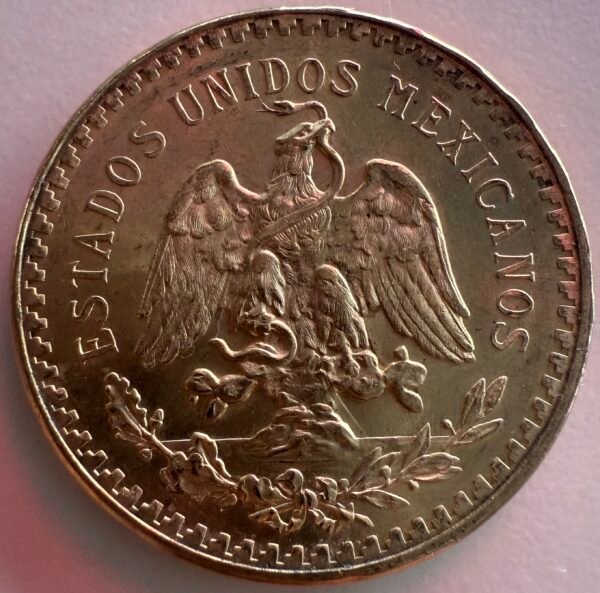 $50 Pesos Centenario 1947 37.5Gr Oro Puro | Ley 0.900 l Mo. México | Ángel de la Independencia - Image 9