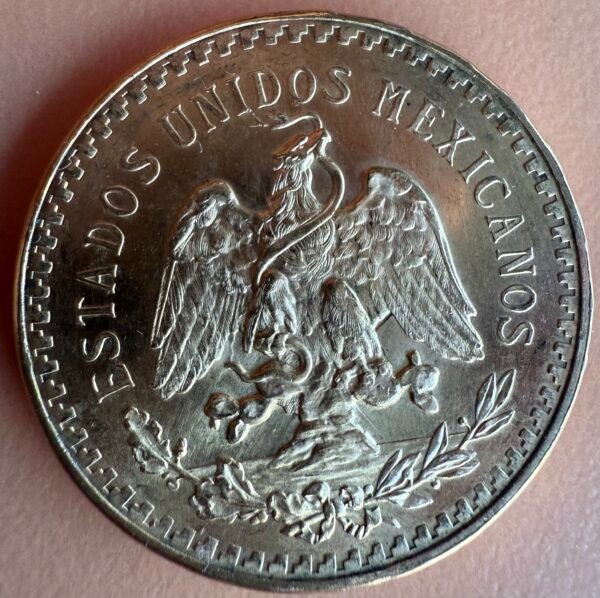 $50 Pesos Centenario 1947 37.5Gr Oro Puro | Ley 0.900 l Mo. México | Ángel de la Independencia - Image 6