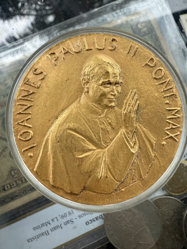 Inicio TodoPrecio.com 7 Medalla Juan Pablo ll 6-13.V.-1990 México S. Jhonson