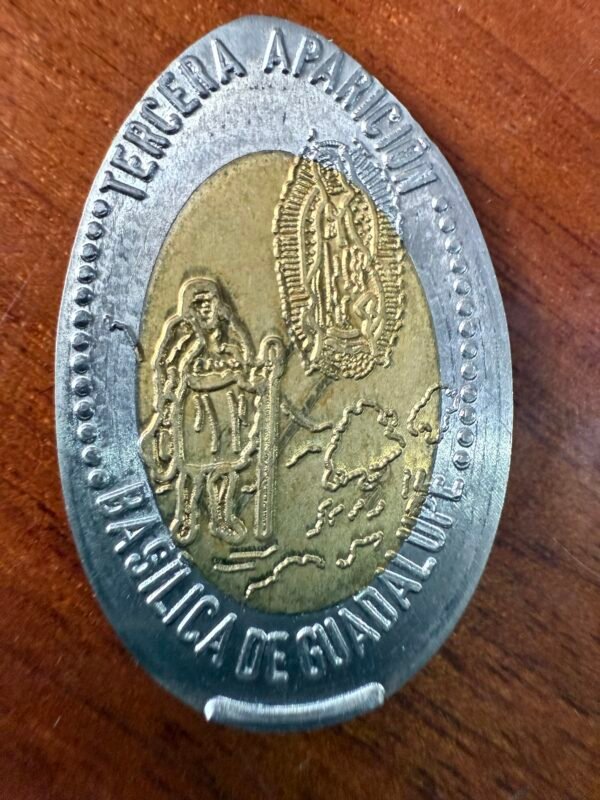 Souvenir Tercera Aparición Basílica de Guadalupe