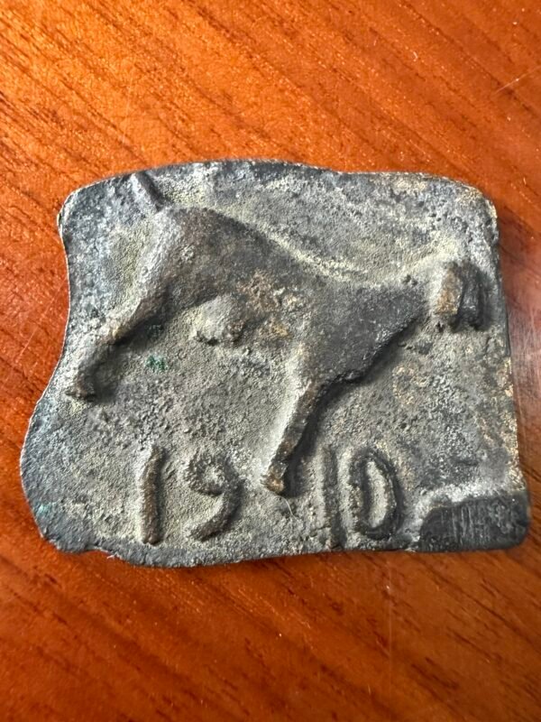 Souvenir de ficha de Hacienda