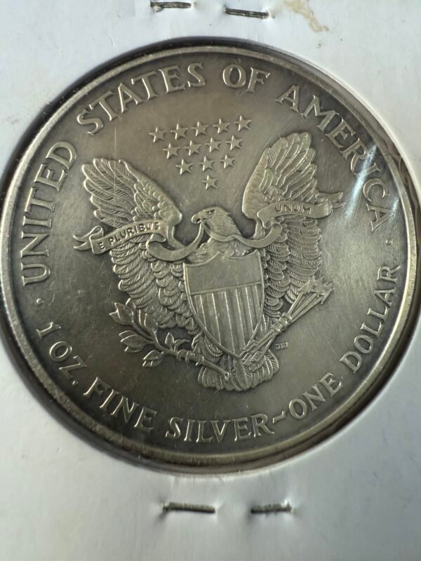1 Oz. Plata Pura 999 Walking Liberty 1995 - Image 2