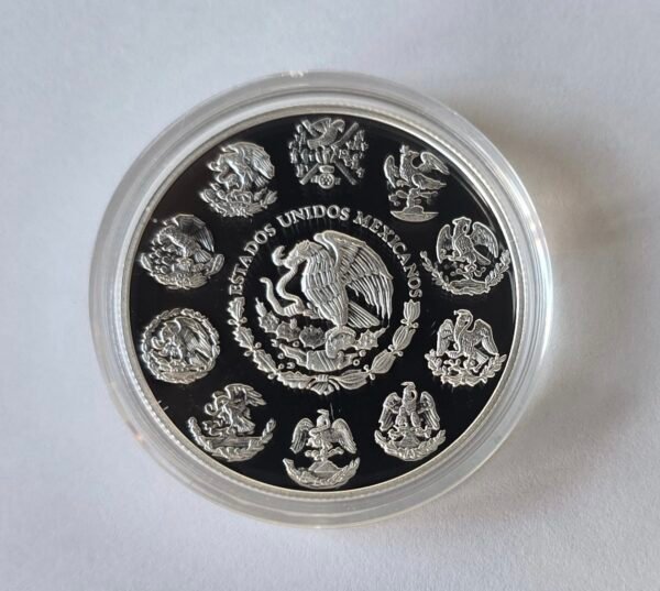 1 Onza Libertad Proof 2024 Mo. México Victoria Alada Plata .999 - Image 3