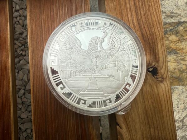 1 Kilo Plata Pura .999 Elementos Mexicanos Mo. UNC