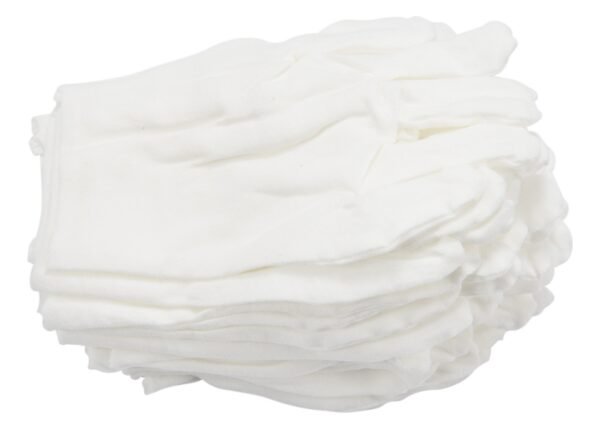 Guantes Blanco Algodón Unitalla Un Par - Image 2