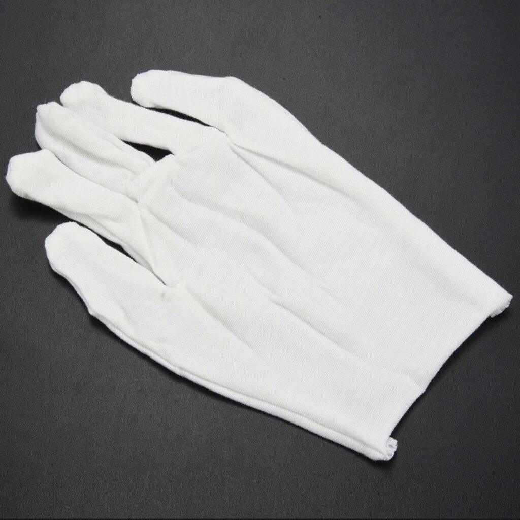 Ofertas 🔥 80 Guantes Blanco Algodón Unitalla Un Par