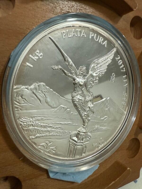 Set 1 Kilo Libertad 2017 Alto Relieve 15 Aniversarios 1/1000 | Rara - Image 4