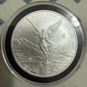 Onza Libertad Plata .999 Año 2024 Satín México
