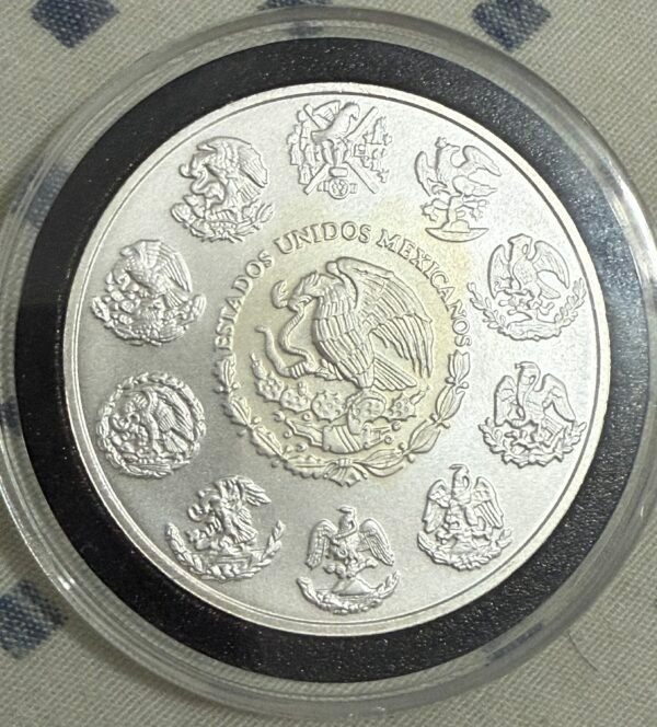 1 Onza Libertad Plata Pura Fina Ley .999 Año 2024 - Image 2